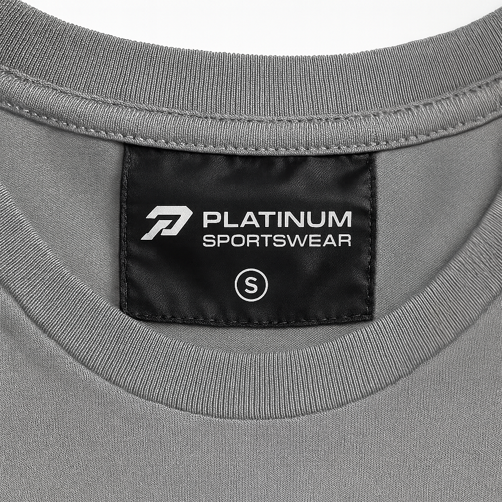 PLATINUM POWER TECH T-SHIRT SILVER